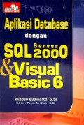 Aplikasi database dengan sql server 2000 & visual basic 6