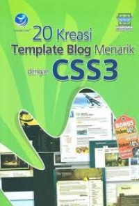 20 Kreasi Temlate Blog Manarik dengan CSS3