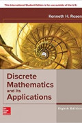 Discrete mathermatics and its applications