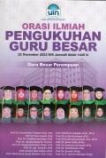 Orasi Ilmiah Pengukuhan Guru Besar: Guru Besar Perempuan