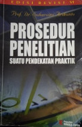 Prosedur penelitian: suatu pendekatan praktek