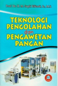 Teknologi Pengolahan dan Pengawetan Pangan