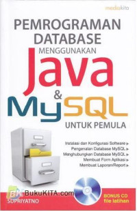 Pemrograman database menggunakan Java & Mysql untuk pemula