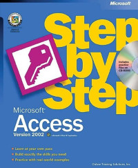 Microsoft Access  version 2002 Step By Step