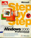 Microsoft  Windows 2000 Profesional Step by Step