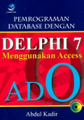 Pemrograman database dengan delphi 7 menggunakan access AD0