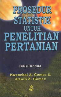Image of Prosedur statistik untuk penelitian pertanian